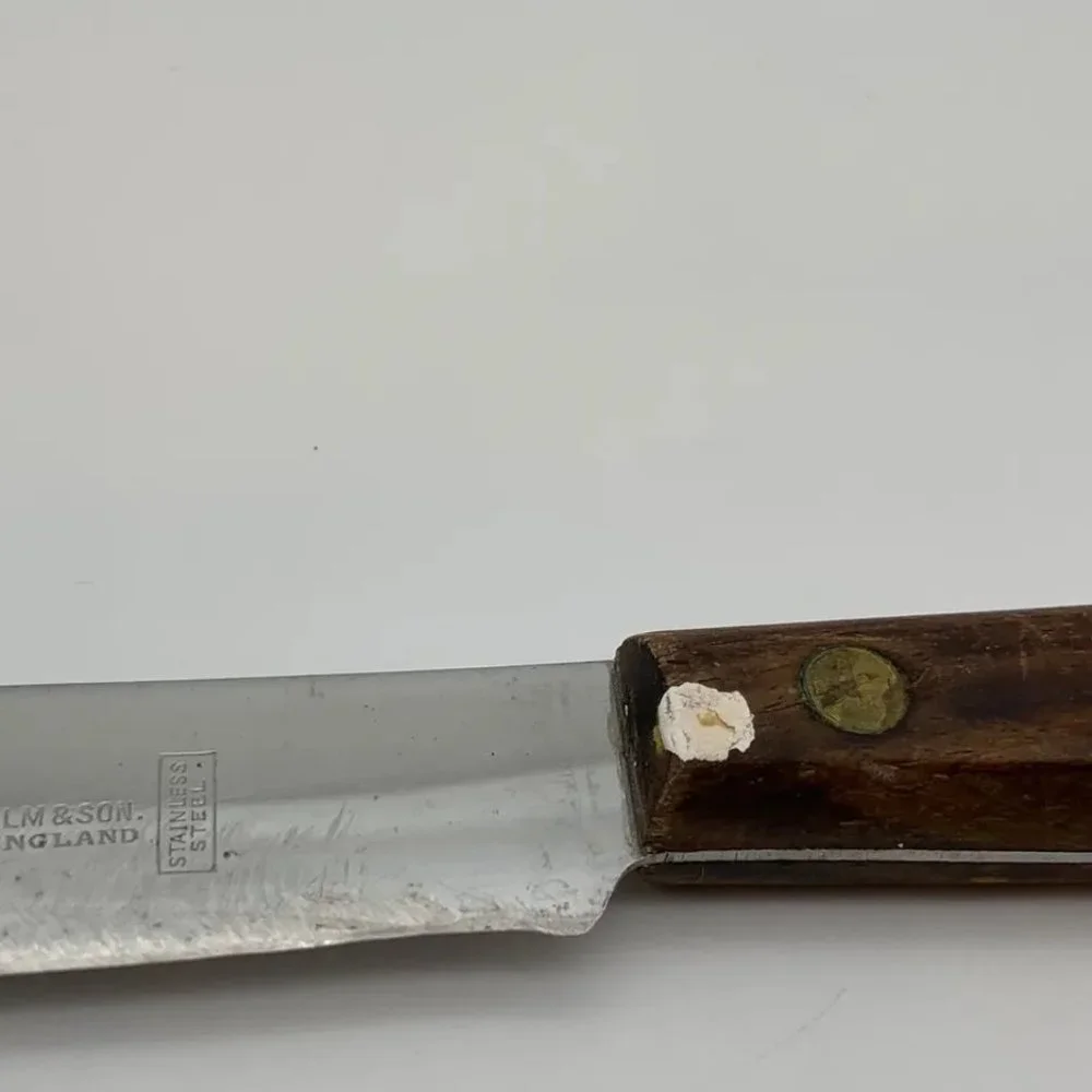 Vintage Geo. Wostenholm & Son Sheffield Stainless Steel Kitchen Knife